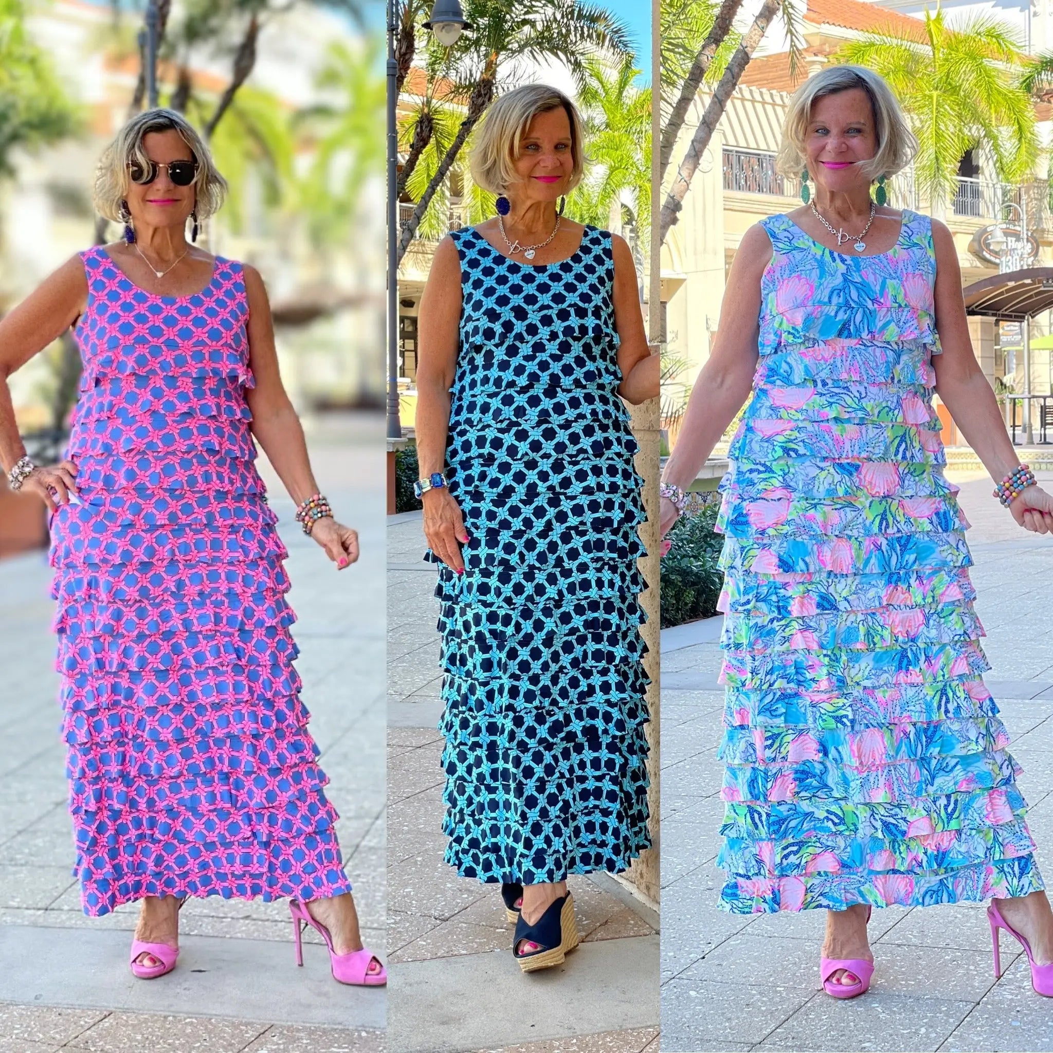 cha cha print maxi dress Turn up the volume in Cha Cha  A vibrant clash of colour, craft, and  carefree spirit. This signature print was made to move with you. Discover  the Cantina & Carnivale dresses