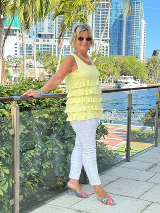 LULU-B CLEAR SUNSHINE CHA CHA TANK LULU-B