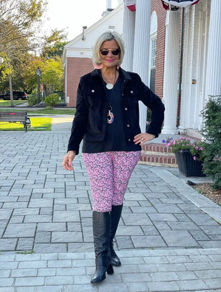 AUBREY PINK CAPRI LULU-B