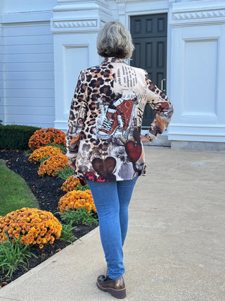 One Size Urban Wild – Leopard Print Blazer PREORDER SHIPS OCTOBER 31 Cathys Place