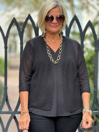 LULU-B HUNTER BLACK WRAP LULU-B