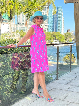 LULU B SEAHORSE BAY RUFFLE DRESS LULU-B