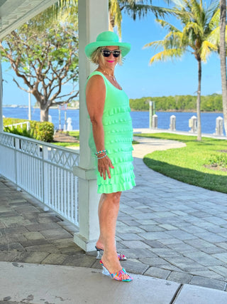 LIGHT GREEN CHA CHA MAXI DRESS LULU-B