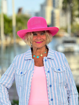 LULU-B CANDY PASTEL SEERSUCKER JACKET LULU-B