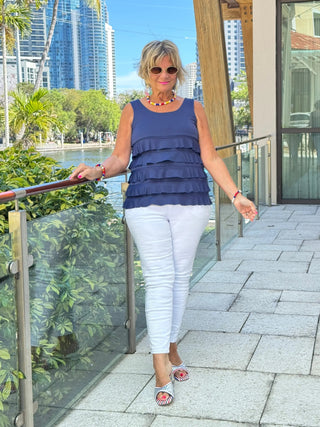 NAVY CHA CHA TANK LULU-B