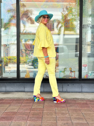 Ethyl The Yellow Mellow Jacket - Illusion Cathys Place