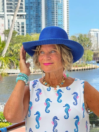 LULU B SHORELINE CHARM MIDI SHIFT MAXI DRESS LULU-B