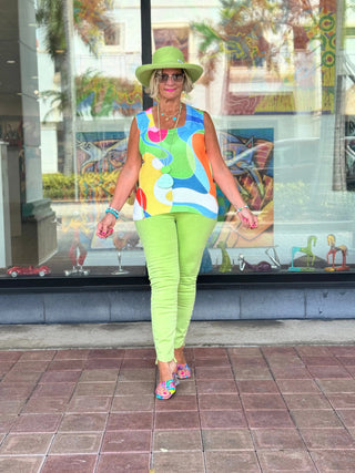 Ethyl The End Game Pant - Green ETHYL JEANS