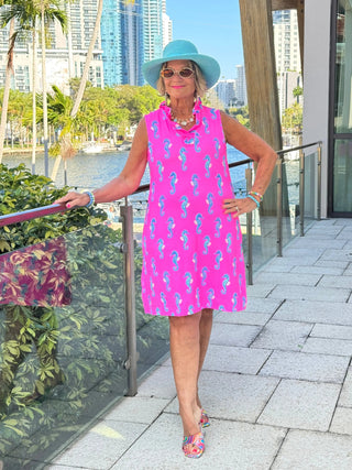 LULU B SEAHORSE BAY RUFFLE DRESS LULU-B