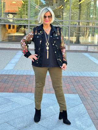 Ethyl The Whimsy Jacket - BLACK ETHYL JEANS