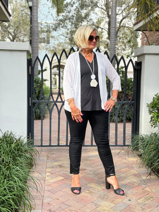 LULU-B HUNTER WHITE WRAP LULU-B