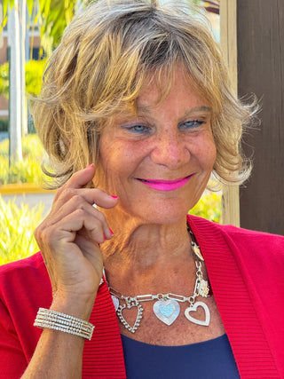 LULU-B CRIMSON RED PEYTON SHRUG LULU-B