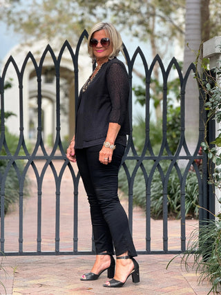 LULU-B HUNTER BLACK WRAP LULU-B
