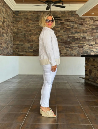 KEY WEST STONE SEERSUCKER JACKET LULU-B