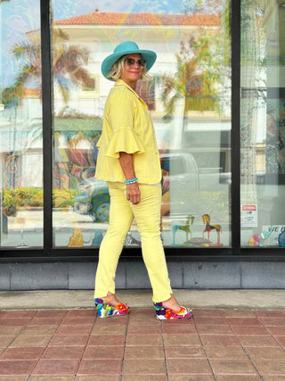 Ethyl The Yellow Mellow Jacket - Illusion Cathys Place