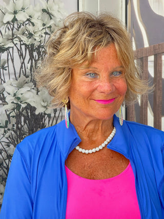 LULU-B BLU FULL ZIPPER LULU-B