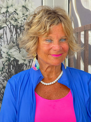 LULU-B BLU FULL ZIPPER LULU-B