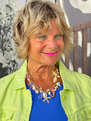 TROPICAL BEACH STARFISH MULTI NECKLACE CATHYS RESORTWEAR