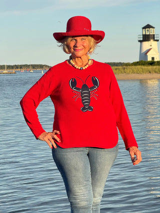 RED LOBSTER SWEATER LULU-B
