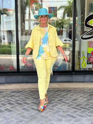 Ethyl The Yellow Mellow Jacket - Illusion Cathys Place