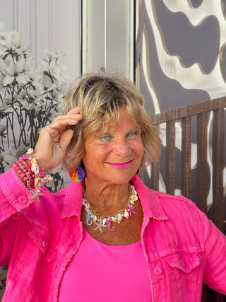 STARFISH BEACH MULTI AQUA BRACELET Cathys Place