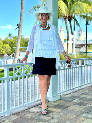 BLACK CHA CHA SKORT LULU-B