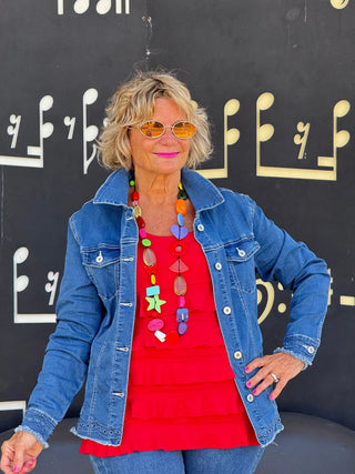 Ethyl Scalloped Edge Jean - Bridgewater ETHYL JEANS