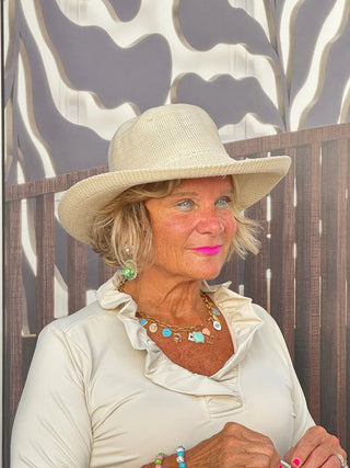 LULU-B STONE RUFFLE TOP LULU-B