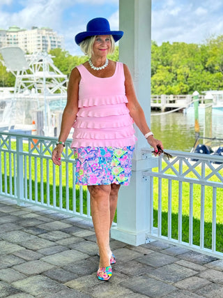 SANDY BEACH COLOR CHA CHA SKORT LULU-B