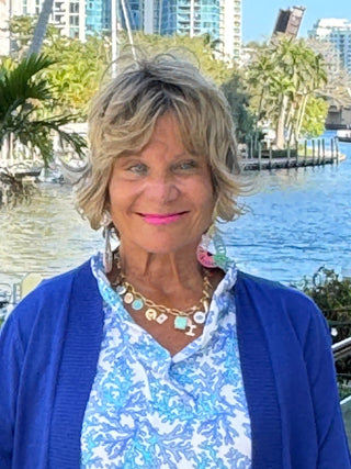 LULU B CORAL BREEZE SLEEVELESS RUFFLE TOP LULU-B