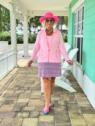 LULU-B AUBREY PINK SKORT LULU-B