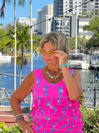 LULU B SEAHORSE BAY CHA CHA DRESS LULU-B