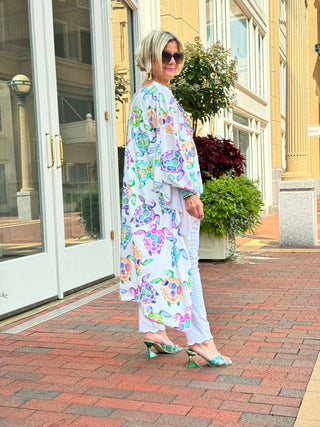 TROPICAL TURTLE TUNIC CATHYS RESORTWEAR