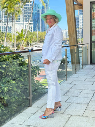 Ethyl Eyelet Elegance Jacket - Delightful ETHYL JEANS