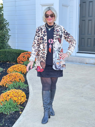 One Size Urban Wild – Leopard Print Blazer PREORDER SHIPS OCTOBER 31 Cathys Place