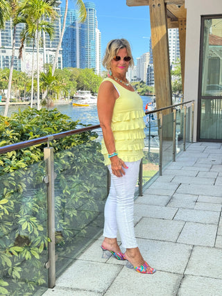 LULU-B CLEAR SUNSHINE CHA CHA TANK LULU-B