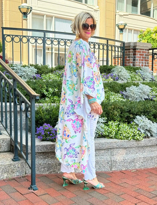TROPICAL TURTLE TUNIC CATHYS RESORTWEAR
