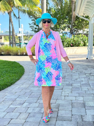 SALINA REEF RUFFLE DRESS LULU-B