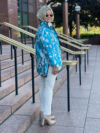 EMERALD SHADES OF FALL REVERSIBLE JACKET I REVERSIBLES