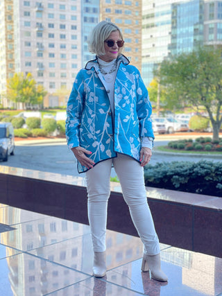 EMERALD SHADES OF FALL REVERSIBLE JACKET I REVERSIBLES