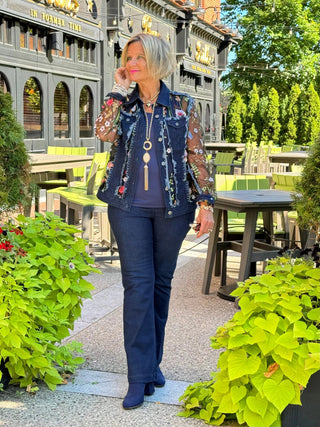 Ethyl The Whimsy Jacket BLUE ETHYL JEANS