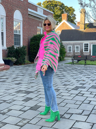 Zebra Patterned Scarf Art Collections