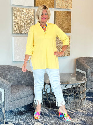 LULU-B YELLOW TUNIC LULU-B