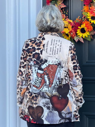 One Size Urban Wild – Leopard Print Blazer PREORDER SHIPS OCTOBER 31 Cathys Place