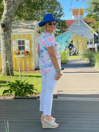 POST CARD OF LOVE SHORT SLEEVE LULU-B