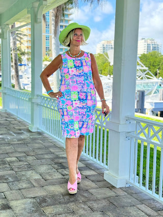 SANDY BEACH COLOR SHIFT DRESS LULU-B