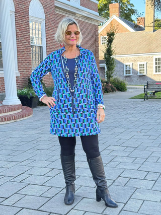 LULU-B Seaport Geo Skort LULU-B