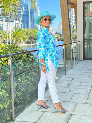 LULU B STARFISH SPLASH TUNIC LULU-B