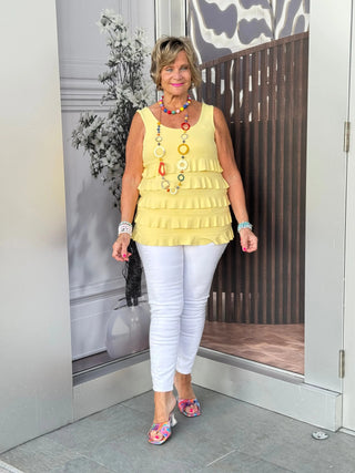 LULU-B FULL ZIPPER YELLOW JACKET LULU-B