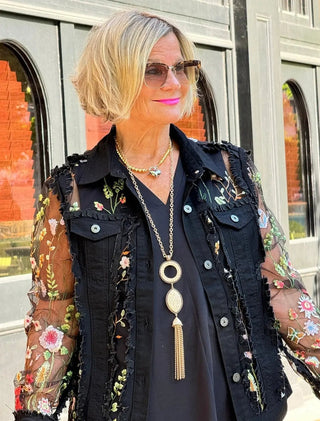 Ethyl The Whimsy Jacket - BLACK ETHYL JEANS